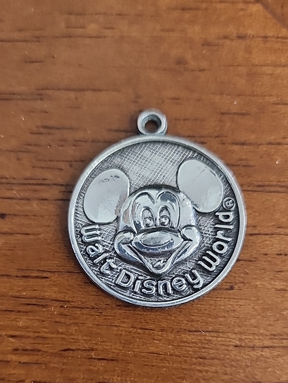 Disney Sterling Silver Mickey Walt Disney World Charm Pendant